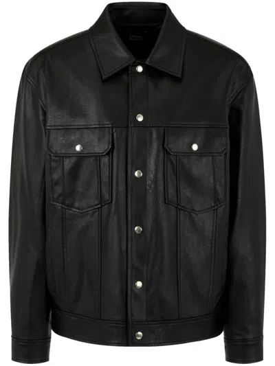 Studio Tomboy Classic-collar Jacket In Black