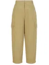 Studio Tomboy Corduroy Cargo Pants In Neutrals