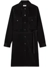 Studio Tomboy Corduroy Dress In 黑色