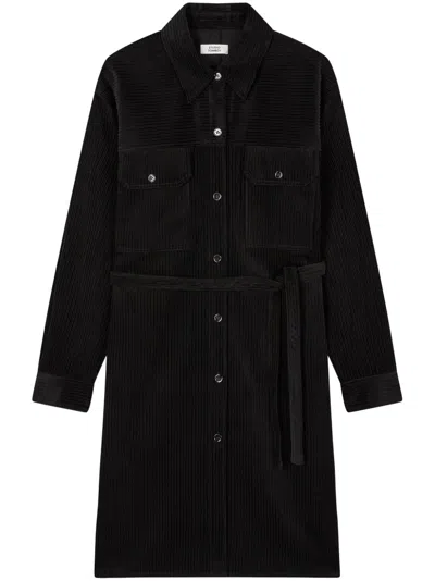 Studio Tomboy Corduroy Dress In 黑色