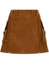 Studio Tomboy Corduroy Mini-skirt In Brown