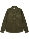 Studio Tomboy Corduroy Shirt In 绿色