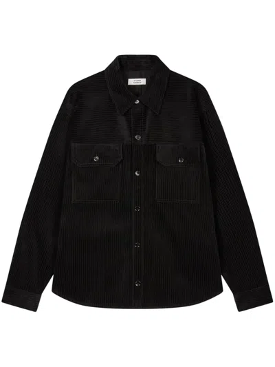 Studio Tomboy Corduroy Shirt In 黑色