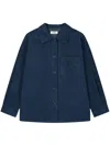 Studio Tomboy Corduroy Shirt In Blue