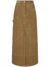 Studio Tomboy Corduroy Skirt In 中性色