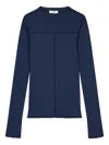Studio Tomboy Corduroy T-shirt In Blue