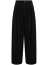 Studio Tomboy Corduroy Trousers In Black