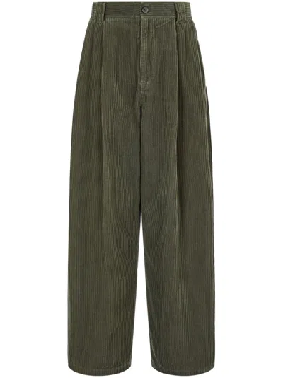Studio Tomboy Corduroy Trousers In Green