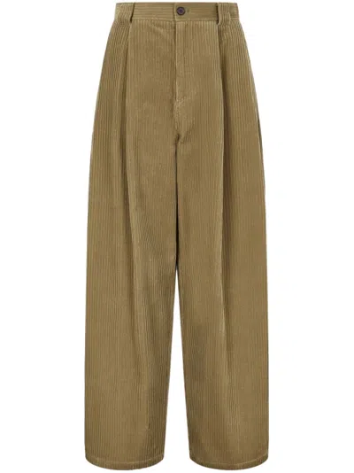 Studio Tomboy Corduroy Trousers In Neutrals