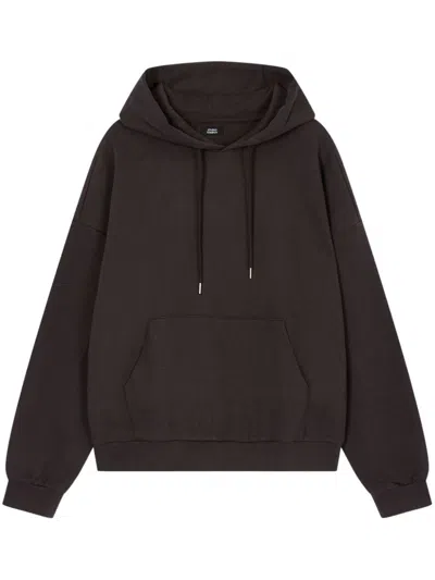 Studio Tomboy Cotton Hoodie In Brown
