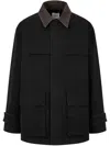 Studio Tomboy Cotton Jacket In Black