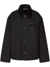 Studio Tomboy Cotton Jacket In Black