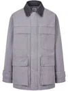 Studio Tomboy Cotton Jacket In Blue
