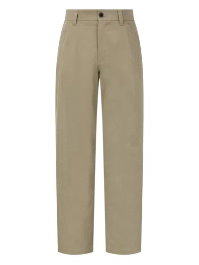Studio Tomboy Cotton Pants In Brown