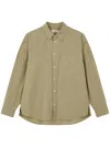 Studio Tomboy Cotton Shirt In Green