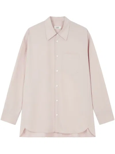 Studio Tomboy Cotton Shirt In Pink