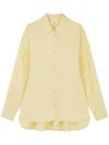 Studio Tomboy Cotton Shirt In Yellow