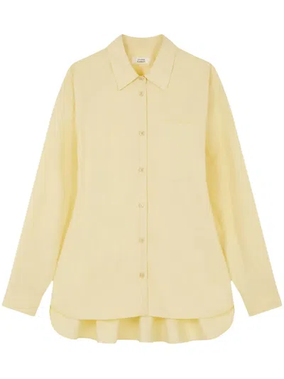 Studio Tomboy Cotton Shirt In Yellow