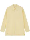 Studio Tomboy Cotton Shirt In Yellow