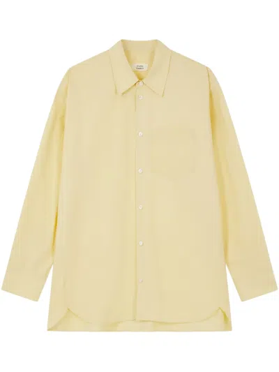 Studio Tomboy Cotton Shirt In Yellow
