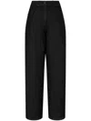Studio Tomboy High-rise Wide-leg Jeans In Black