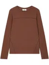 Studio Tomboy Cotton T-shirt In Brown