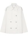 Studio Tomboy Cotton Trench Jacket In Neutrals