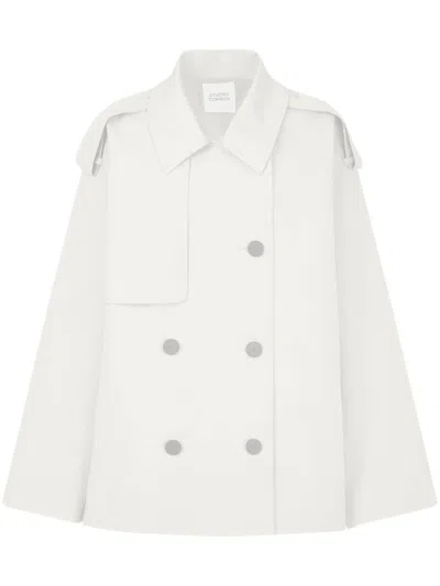 Studio Tomboy Cotton Trench Jacket In Neutrals