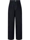 Studio Tomboy Cotton Trousers In Blue