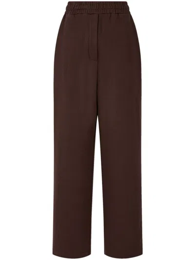 Studio Tomboy Cotton Trousers In Brown