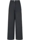 Studio Tomboy Cotton Trousers In Grey