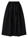 Studio Tomboy Creased Skirt In Black