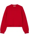 Studio Tomboy Crew-neck Sweater In Red