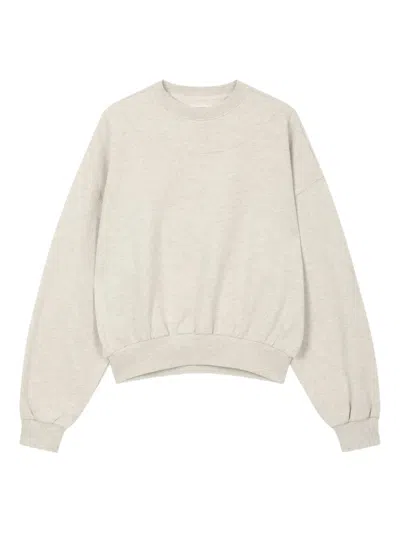 Studio Tomboy Crew-neck Sweatshirt In Neutral