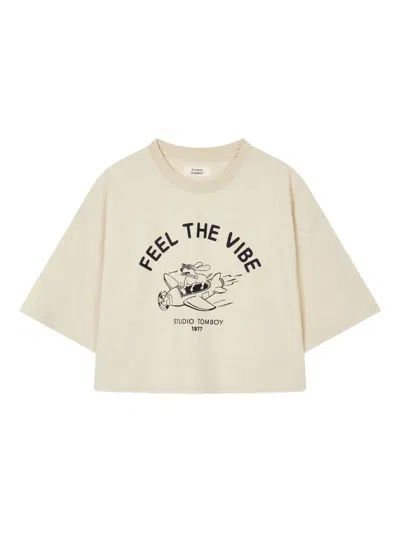 Studio Tomboy Cropped Graphic T-shirt