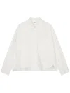 Studio Tomboy Cropped Shirt In White