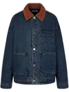 Studio Tomboy Denim Down Jacket In 蓝色
