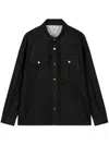 Studio Tomboy Denim Shirt In Black