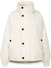 Studio Tomboy Detachable-hood Down Jacket In 白色