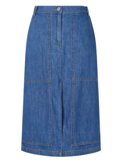 Studio Tomboy Double-knee Denim Skirt