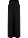 Studio Tomboy Double-weave Trousers In Black