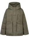 Studio Tomboy Down-padded Hooded Parka In Green