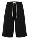 Studio Tomboy Drawstring Shorts In Black