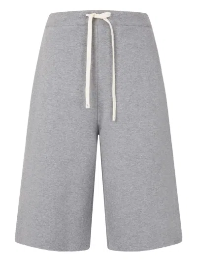 Studio Tomboy Drawstring Shorts In Gray