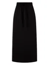 Studio Tomboy Drawstring Skirt In Black