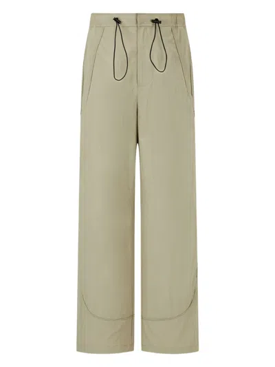Studio Tomboy Drawstring Trousers In Green