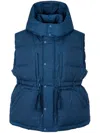Studio Tomboy Drawstring-waist Down Vest In Blau