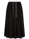 STUDIO TOMBOY DRAWSTRING-WAIST PLEATED SKIRT