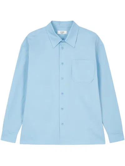 Studio Tomboy Drop-shoulder Shirt In Blau