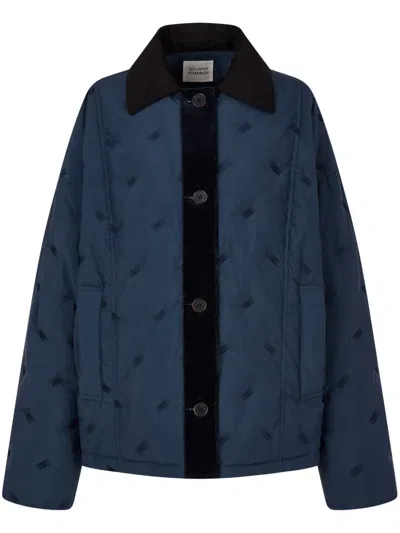 Studio Tomboy Embroidered Jacket In 蓝色
